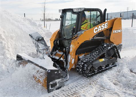 skid steer moving snow|skid steer tracks for snow.